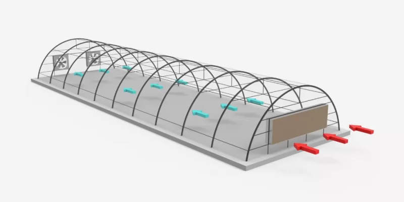 Evaporative Cooling Systems for Agriculture and Livestock